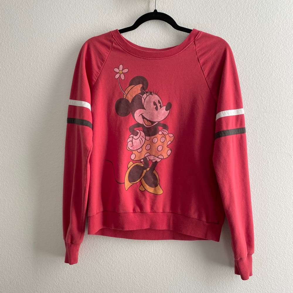 Disney Minnie Mouse Red Sweatshirt